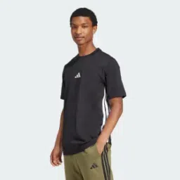 Essentials 3-Stripes Single Jersey Tee-16
