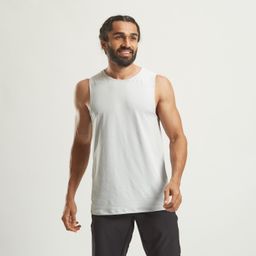 Men Gym Stringers Tank Top - Grey-image-5