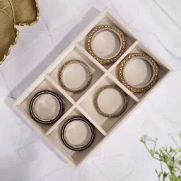la trove Grey 4 Section Jewellery Tray-picture-35