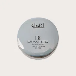 GLAM21 BB Powder Matte Poreless Compact Powder - Almond Honey 03-89
