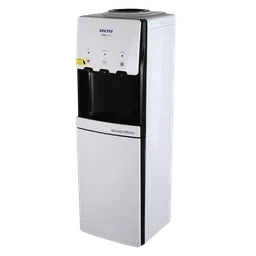 VOLTAS Minimagic Spring RV Plus Hot, Cold & Normal Top Load Water Dispenser with Cooling Cabinet (Black and White) image 4