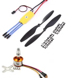 A2212 1400KV Brushless Motor for Drone with SimonK 30A ESC and 1045 Propeller Set image 1