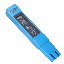 Blue TDS and EC Digital LCD Meter Conductivity Tester-0