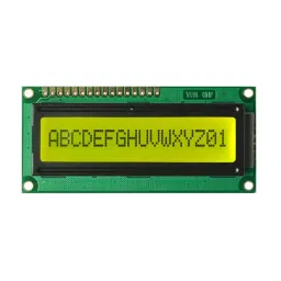 Original JHD 16×1 Character LCD Display With Yellow Backlight-28