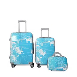 Polo Class Set Of 3 Hard-Sided Trolley Suitcases & Vanity Bag-23