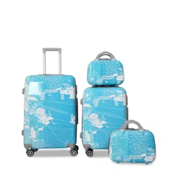 Polo Class Set Of 4 Hard-Sided Trolley Suitcases & Vanity Bags-93