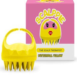 SCALPPIE Hair Scalp Massager & Shampoo Brush for Hair Growth - Butterball Yellow-image-55