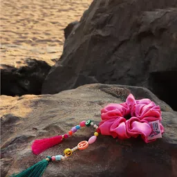 Soho Boho Studio Tasselled Ponytail Holders-image-79