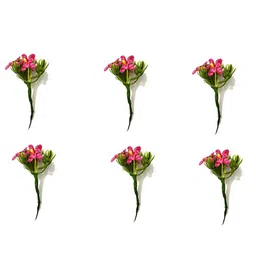 Hair Flare Women Set of 6 Floral Hair Accessory Set-55