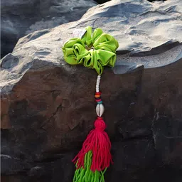 Soho Boho Studio Tasselled Ponytail Holder-image-81