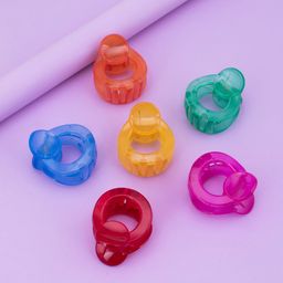 Sukkhi Women Set of 6 Lavish Butterfly Claw Clip-12