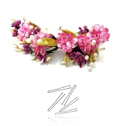 Hair Flare Embellished Tiara With U Pins-image-89