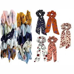DIAN Women Pack of 15 Hair Scrunchies & Hair Band-image-71