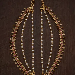 Kushal's Fashion Jewellery Set of 2 Gold-Plated Beaded Matil-15