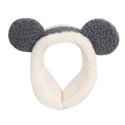 FabSeasons Unisex Bunny Winter Fur Hairband-50