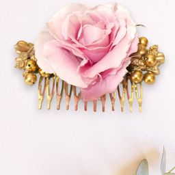 Hair Flare Women Embellished Comb Pin-image-17