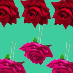 LYF5STAR Set of 6 Floral U Pins-image-97