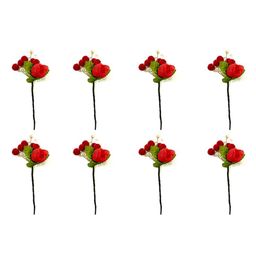Hair Flare Women Set of 8 Embellished Floral Hair Accessory Set-image-69