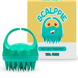 SCALPPIE Hair Scalp Massager & Shampoo Brush for Hair Growth - Teal Green-30