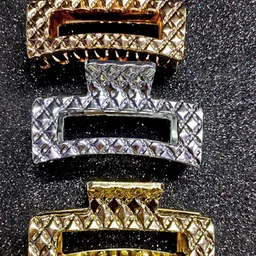 Proplady Women Set of 3 Embellished Claw Clip-45