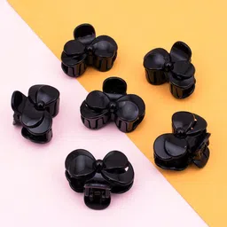 Sukkhi Women Set of 6 Sparkling Butterfly Claw Clip-5