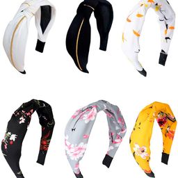 OOMPH Women Yellow & White Set of 6 Hairbands-image-10