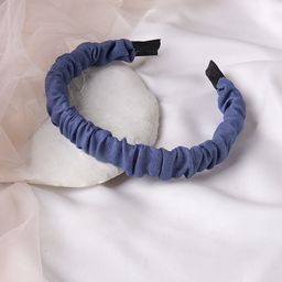 BEWITCHED Women Blue Denim Hairband-image-6