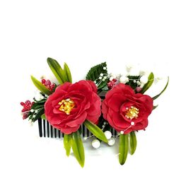 Hair Flare Women Embellished Comb Pin-image-79