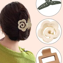 Krelin Women Set of 3 Claw Clip-9