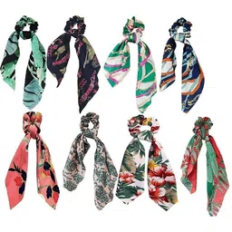 DIAN Multicolor Pack of 8 Ponytail Holders-image-105