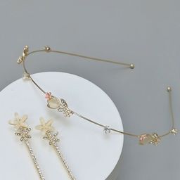 Yellow Bee Set Of 3 Embellished Hair Accessory-94