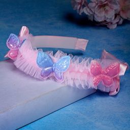 Stoln Girls Butterfly Net Hairband-55