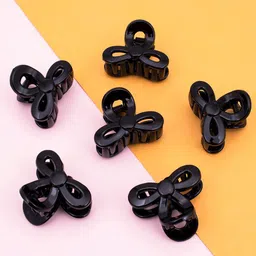Sukkhi Women Set of 6 Elegant Butterfly Claw Clip-6