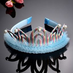 Stoln Girls Crown with Pearl Hairband-image-12
