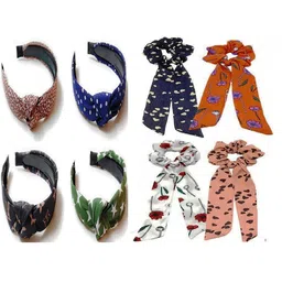 DIAN Women Pack Of 8 Multicoloured Hair Accessories-image-14