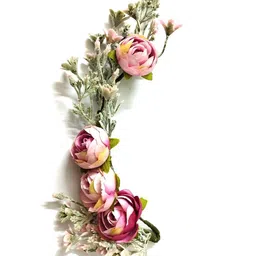 Hair Flare Floral Embellished Hairband-picture-49