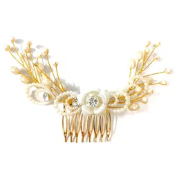 Hair Flare Embellished Comb Pin-image-38
