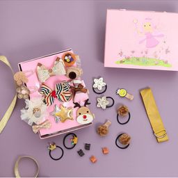 Yellow Bee Girls Gold-Toned Hair Accessory Set of-image-48