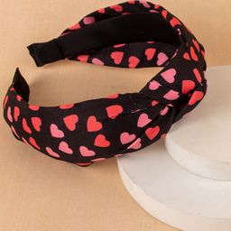 Jewelz Women Heart Printed Hairband-50