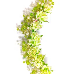 Hair Flare Floral Embellished Tiara-picture-42
