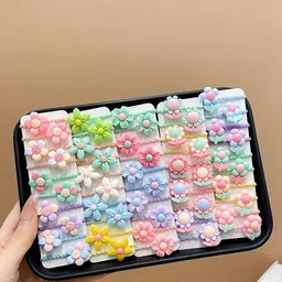 LYTIX Girls Set Of 12 Assorted Ponytail Holders-74