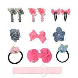 FUNKRAFTS Girls Multicoloured Hair Accessory Set of 12-39