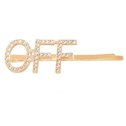 Vembley Women Gold-Toned & White Embellished Bobby Pins-image-84