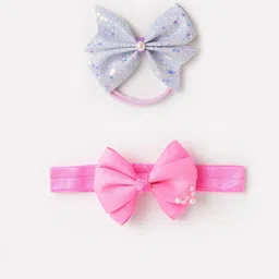 RIBBON CANDY Girls Set of 2 Ponytail Holders Hair Accessory-20