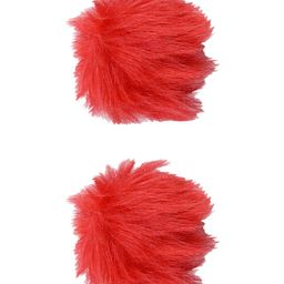 Aye Candy Girls Red Set of 2 Fur Alligator Hair Clip-image-93