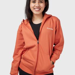 FUAARK Long Sleeves Lightweight Antimicrobial Hooded Oversized Sporty Jacket-49