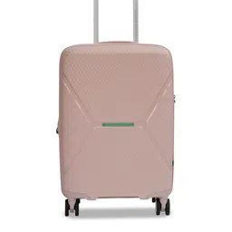 United Colors of Benetton Textured Hard-Sided Large Check-In Trolley Suitcase - 115 L-28