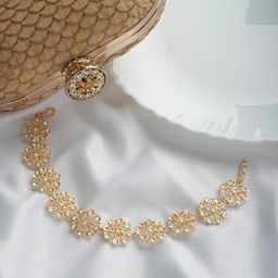 TEEJH Gold-Plated Stone Studded Maathapatti-image-34