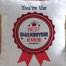 fnp Best Daughter Ever Printed Cushion Mug Combo-image-9