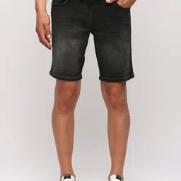 Pepe Jeans Men Mid Rise Washed Denim Shorts-picture-13